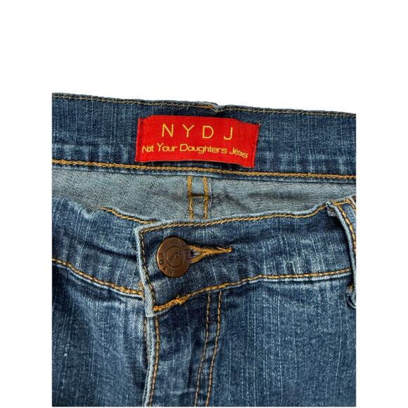 NYDJ Women’s Size 16 Cuff Cropped Stretchy Jeans Normcore Everyday - Picture 6 of 9